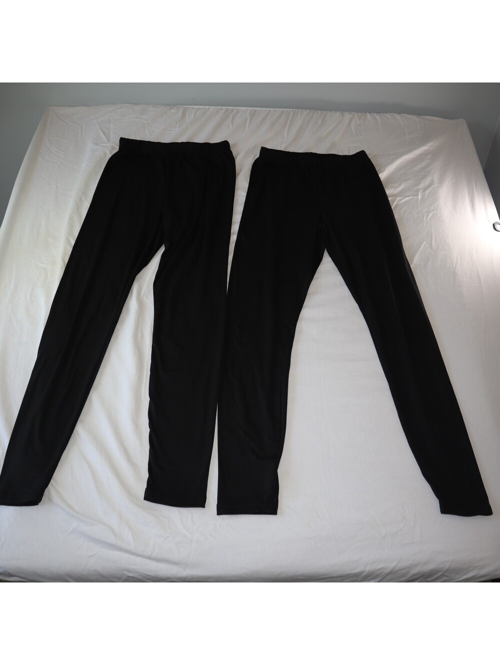 a new day Girls Leggings Size Small Black 2 Pack